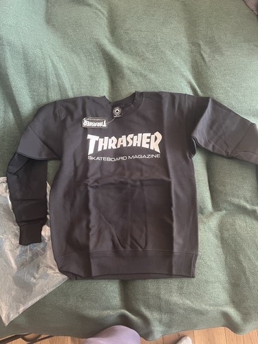 Felpa con cappuccio thrasher - felpa,