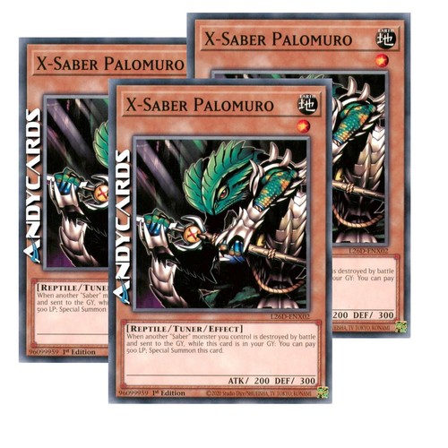 Saber palomuro - 3x, •