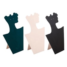 Espositore per collane in velluto, porta gioielli, espositore per gioielli,