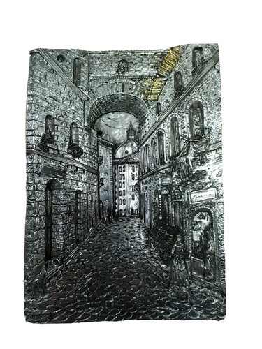 Quadro lastra argento - lastra,