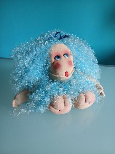 Scimmia blu peluche - "scimmia,