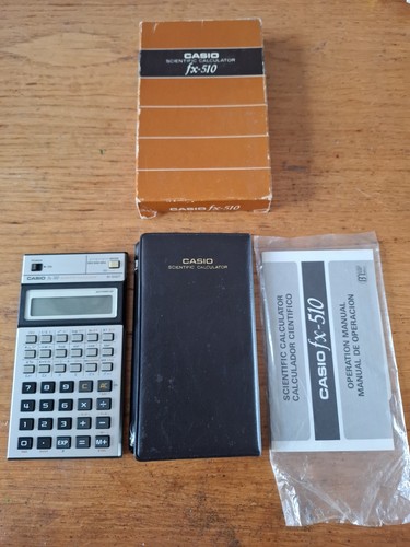 Casio 510 calcolatrice - casio,