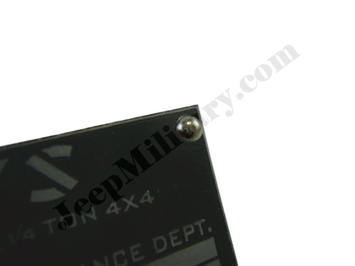 Kit rivets nickelé dataplate - kit,
