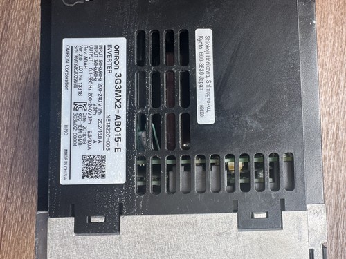 Omron mx2 ab015 inverter - mx2-ab015-e, mx