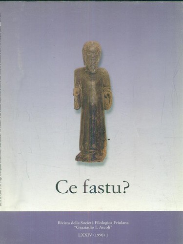 Fastu lxxiv 1998 1 - ce, lxxiv,