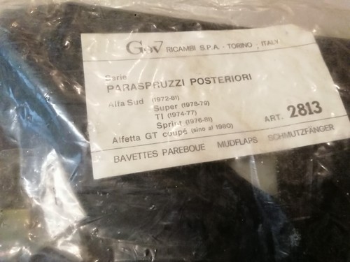 Paraspruzzi posteriore alfa - paraspruzzi,