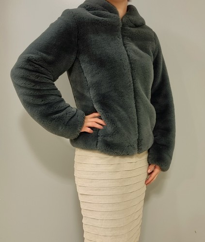 Subdued teddy bear bomber - teddy,