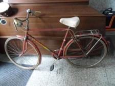 BICICLETTA ANNI 70 GUERINI ROSSA DA UOMO