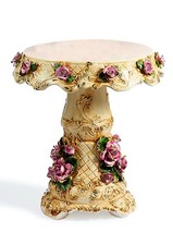 Baroque Round Table Ceramic