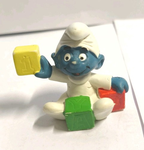 Baby puffo con cubi - cubi, cod.20214