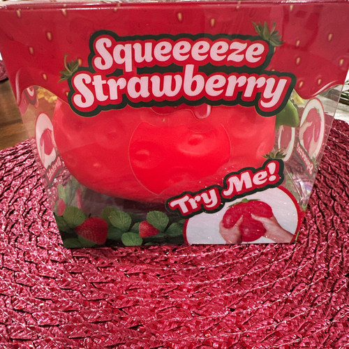 Strawberry squishy stretch - squishy,
