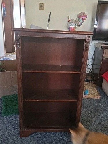 Libreria vintage legno - libreria,