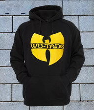 Felpa con cappuccio logo Wu