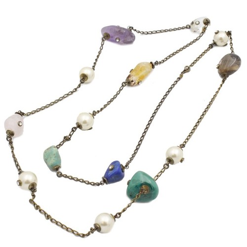 Collana vintage multicolor - vintage,