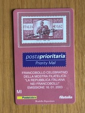 ITALIA 2003 Tessera Filatelica