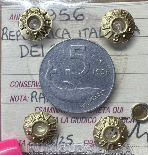 Repubblica italiana lire - 5,