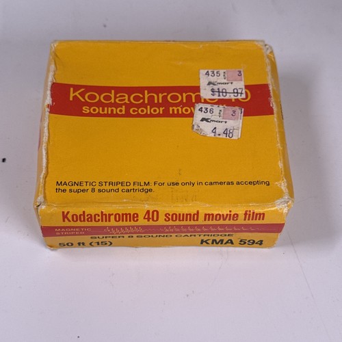 Kodak kodachrome super - 8mm, 40