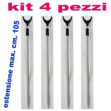 n. 4 picchetti picchetto pesca