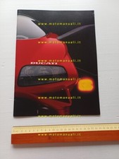 Ducati 916 - 748 - 900 SS CR-SP - Monster 900-750 1997 depliant USA originale
