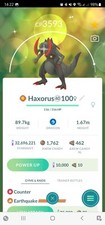 Pokémon Shiny Haxorus