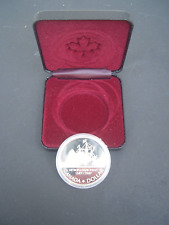 Canada - 1987 $1 dollaro argento (.500) scoperta dello Stretto di Davis. KM# 154