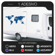 Adesivo Mappamondo Grande per