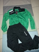 tuta sportika VERDE/NERA nuova