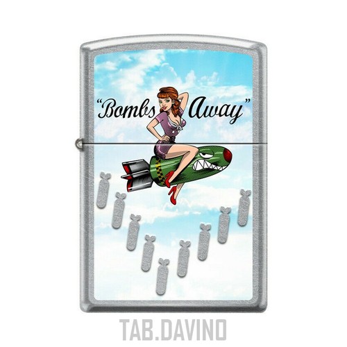Zippo accendino bombs away - bombs,