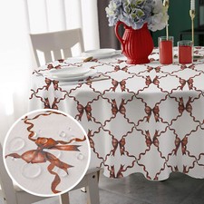 Tovaglia Natalizia rotonda 8