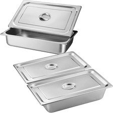3 Pezzi Vassoio in Acciaio
