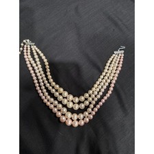 Collana di perle finte
