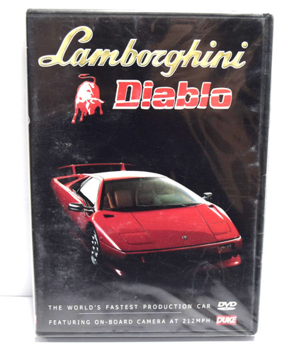 Lamborghini diablo dvd - lamborghini, exotic