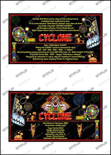 Cartes instructions custom - d'instructions,