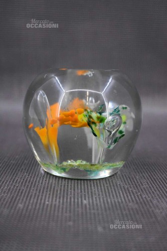 Porta candela vetro sfera - candela,