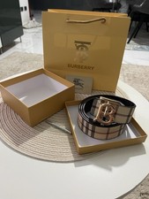 Cintura Burberry Uomo In Logo