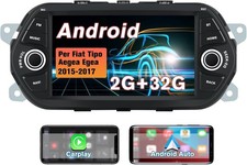 Autoradio per Fiat Tipo Aegea Egea (2015-2017) Touchscreen 7 Pollici Carplay
