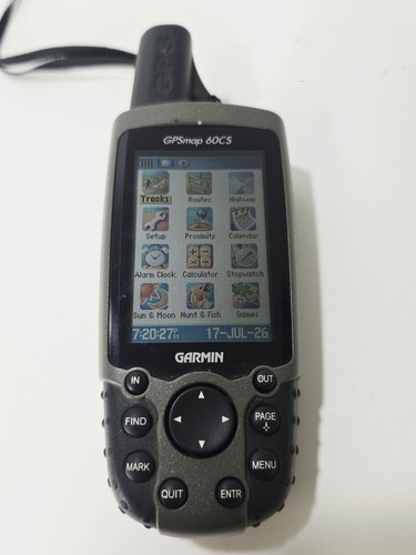 Garmin gpsmap 60cs - gpsmap, water