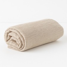 Gran Foulard Telo Multiuso 180x260 Cotone Indiano Grigio Chiaro Copridivano Lett