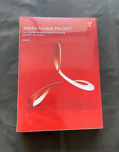 Adobe acrobat pro 2017 - adobe,