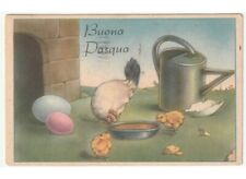 1944 Pasqua cartolina d'epoca