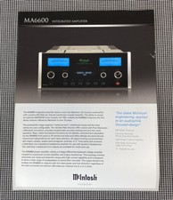 Mcintosh ma6600 amplificatore - mcintosh,
