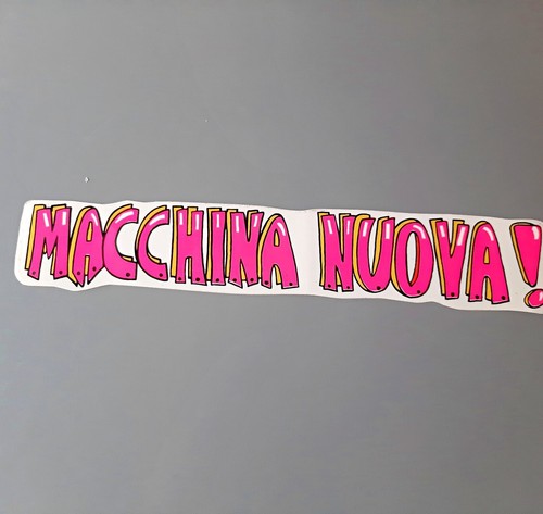 Macchina nuova car adesivo - macchina,