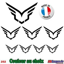 8 Adesivi Logo Feltro -