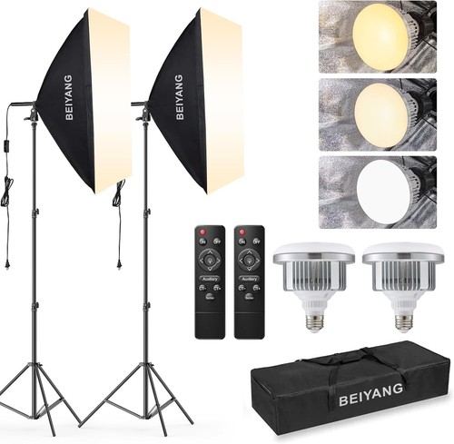 Kit iluminacion softbox - kit,