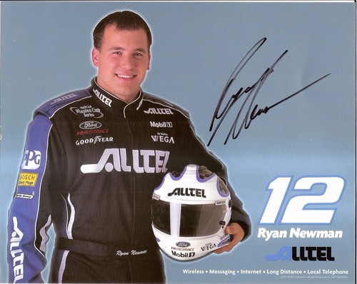 2002 ryan newman signed - ryan, rookie