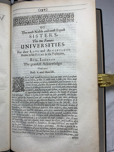 2nd folio ben jonson - folio, jonson's