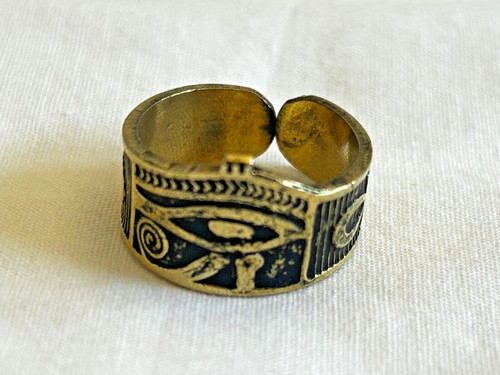 Anello ottone egiziano - anello, in