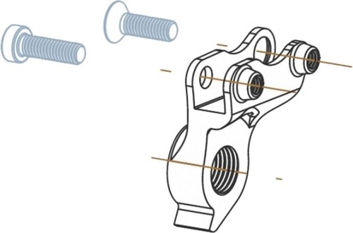 Kit gancio deragliatore