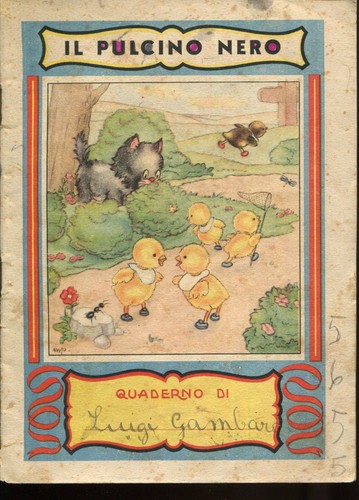 Quaderno vintage usato - quaderno,