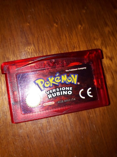 Pokémon versione rubino gba - versione,